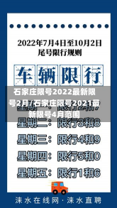 石家庄限号2022最新限号2月/石家庄限号2021最新限号4月范围