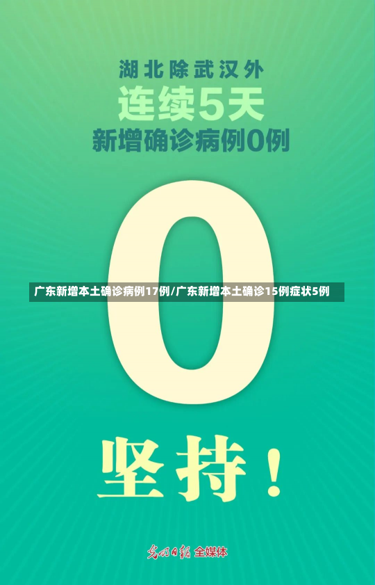 广东新增本土确诊病例17例/广东新增本土确诊15例症状5例