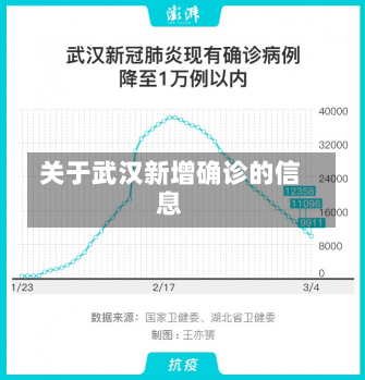 关于武汉新增确诊的信息