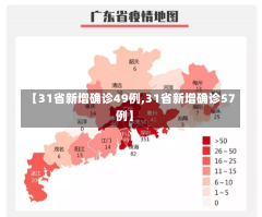 【31省新增确诊49例,31省新增确诊57例】