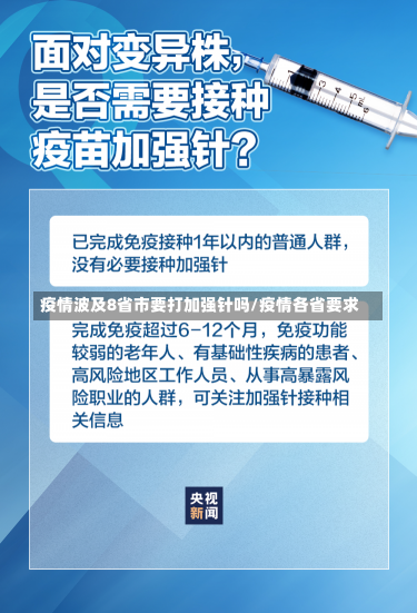 疫情波及8省市要打加强针吗/疫情各省要求