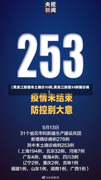 【黑龙江新增本土确诊35例,黑龙江新增35例确诊病】