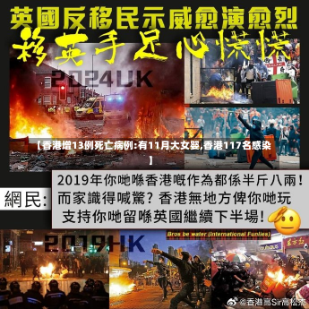 【香港增13例死亡病例:有11月大女婴,香港117名感染】