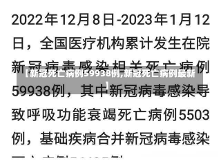 【新冠死亡病例59938例,新冠死亡病例最新】