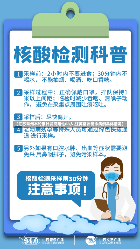 【江苏常州本轮累计发现阳性68人,江苏常州确诊病例具体情况】