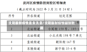 沈阳最新疫情最新消息/沈阳最新疫情最新数据