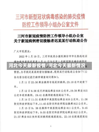 河北今天最新疫情/河北今天最新情况