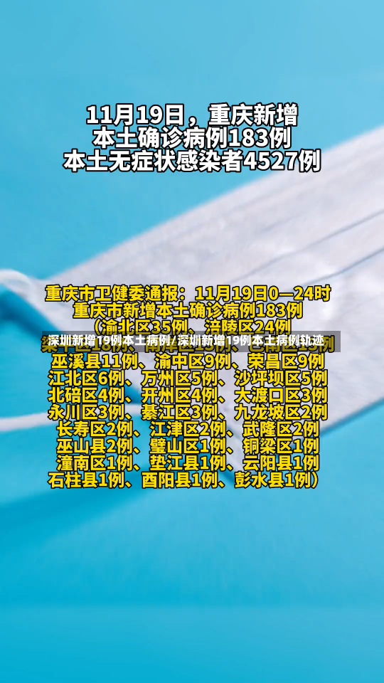 深圳新增19例本土病例/深圳新增19例本土病例轨迹