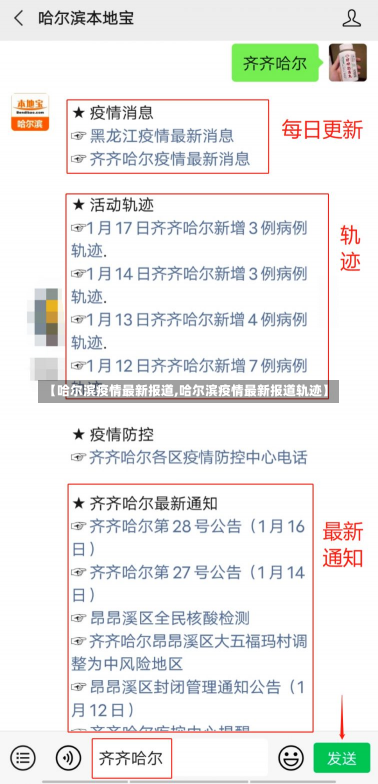 【哈尔滨疫情最新报道,哈尔滨疫情最新报道轨迹】