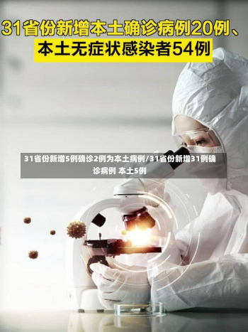 31省份新增5例确诊2例为本土病例/31省份新增31例确诊病例 本土5例