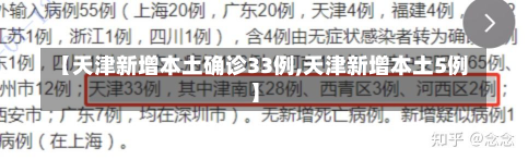 【天津新增本土确诊33例,天津新增本土5例】