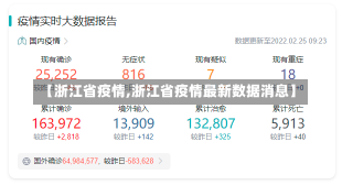 【浙江省疫情,浙江省疫情最新数据消息】