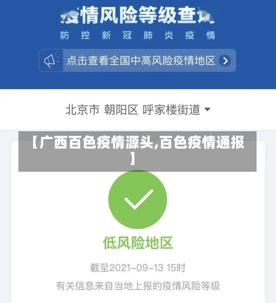 【广西百色疫情源头,百色疫情通报】