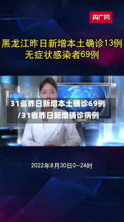 31省昨日新增本土确诊69例/31省昨日新增确诊病例