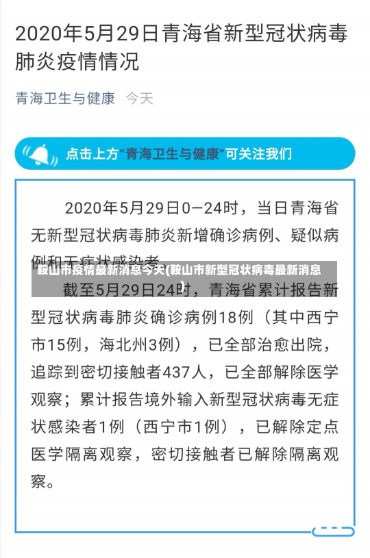 鞍山市疫情最新消息今天(鞍山市新型冠状病毒最新消息)