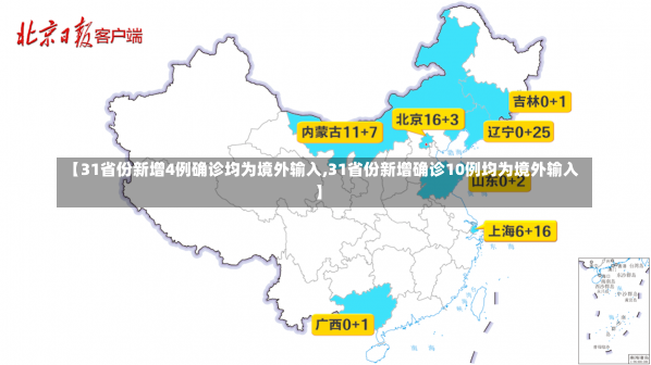 【31省份新增4例确诊均为境外输入,31省份新增确诊10例均为境外输入】