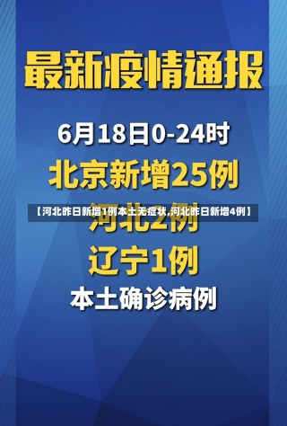 【河北昨日新增1例本土无症状,河北昨日新增4例】