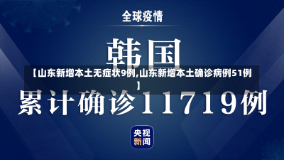 【山东新增本土无症状9例,山东新增本土确诊病例51例】