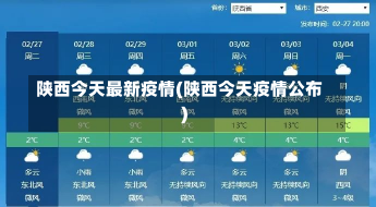 陕西今天最新疫情(陕西今天疫情公布)