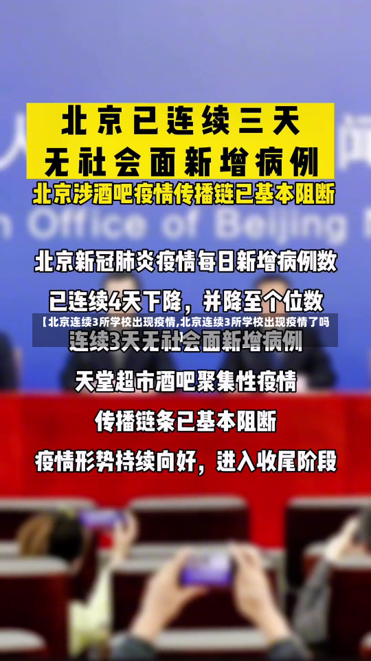 【北京连续3所学校出现疫情,北京连续3所学校出现疫情了吗】