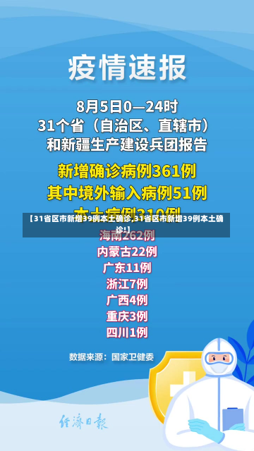 【31省区市新增39例本土确诊,31省区市新增39例本土确诊!】