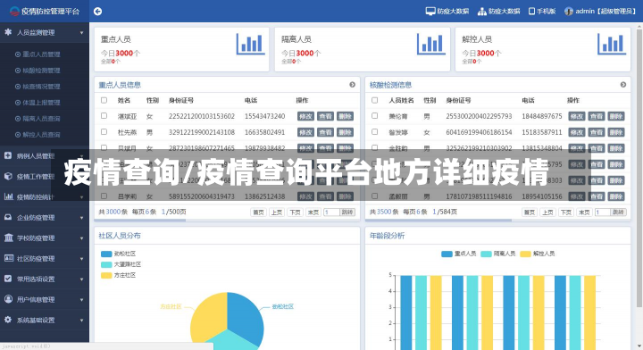 疫情查询/疫情查询平台地方详细疫情