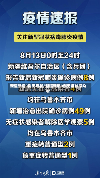 新疆新增9例无症状/新疆新增9例无症状感染者