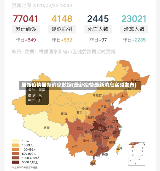 最新疫情最新消息数据(最新疫情最新消息实时发布)