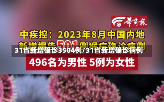 31省新增确诊3504例/31省新增确诊病例