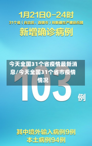 今天全国31个省疫情最新消息/今天全国31个省市疫情情况