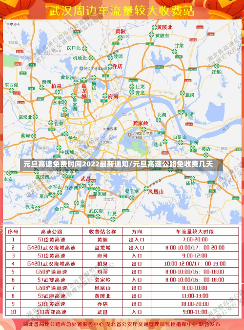 元旦高速免费时间2022最新通知/元旦高速公路免收费几天