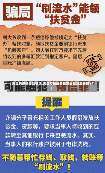 【天津的疫情最新情况,天津疫情最新情况最新消息新增1个】