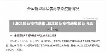 【湖北最新疫情通报,湖北最新疫情通报最新消息】