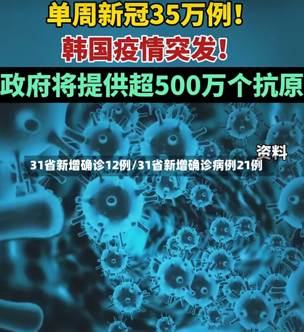 31省新增确诊12例/31省新增确诊病例21例