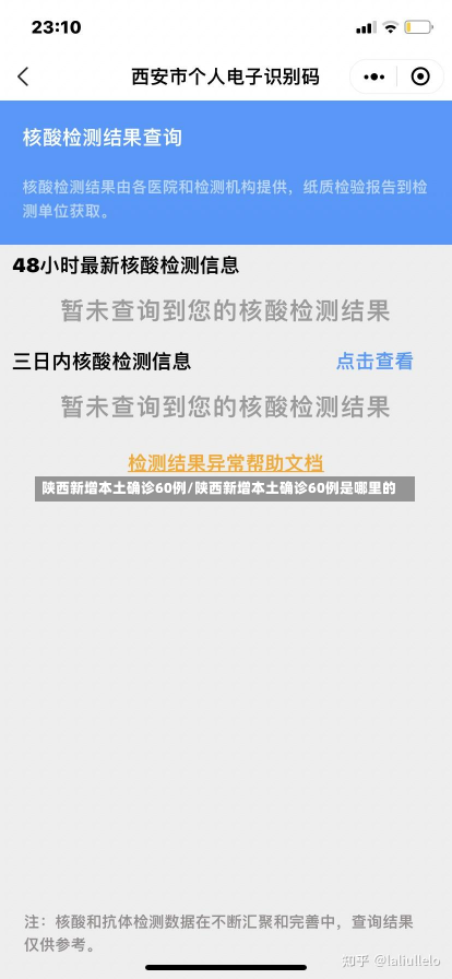 陕西新增本土确诊60例/陕西新增本土确诊60例是哪里的